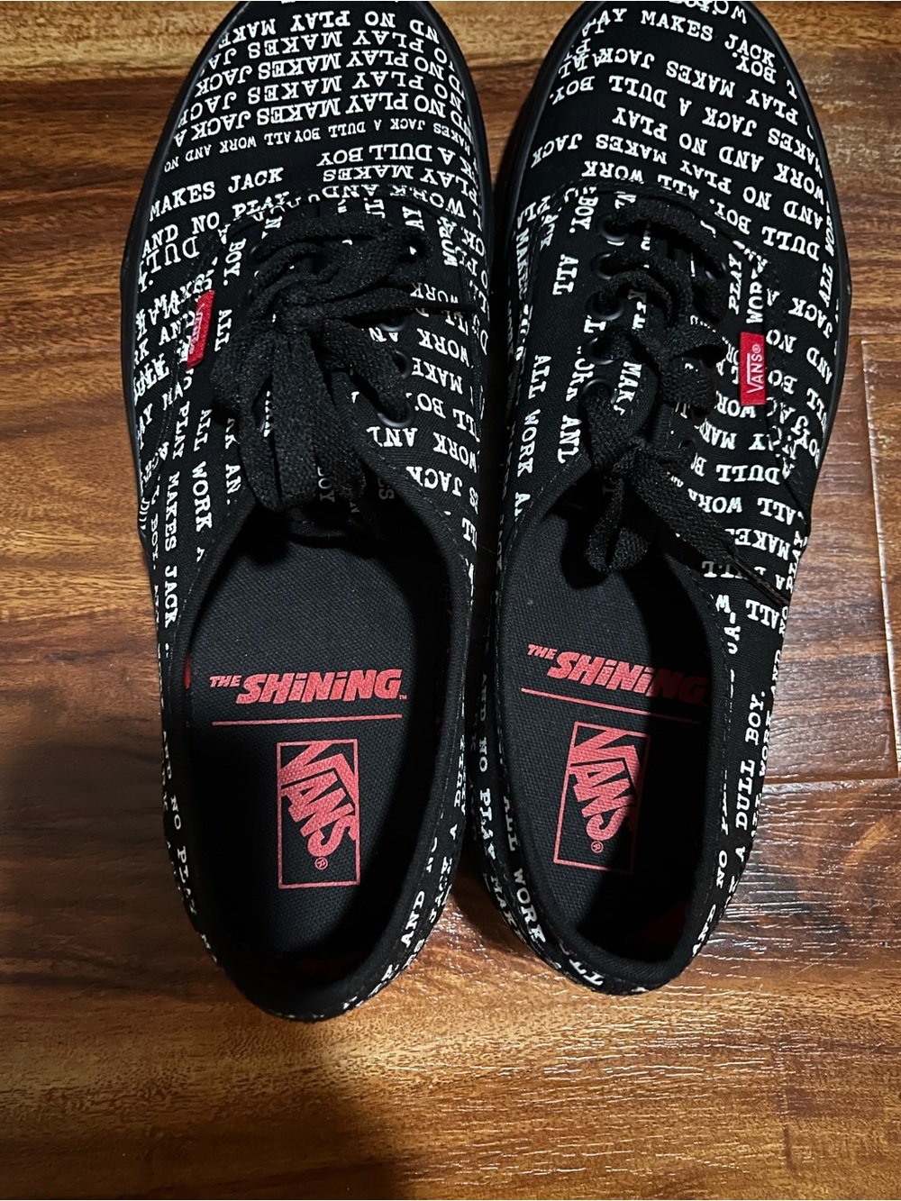 Vans Authentic X House Of Terror The Shining Men’s 9.5/Women’s 11 - Picture 2 of 5